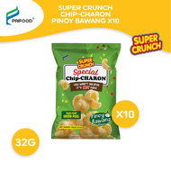 Super Crunch Chip-charon Pinoy Bawang 32g (bundle of 10)