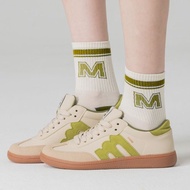 moz瑞典 駝鹿 經典再現 復古 德訓鞋 (抹茶)