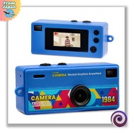 Compact Digital Camera Mini Retro Digicam 1080P 0.96-inch Screen Portable Keychain Set Beginner TYPE