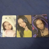 itzy小卡 chaeryeong特典