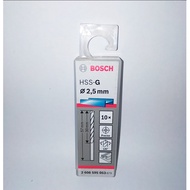 Bosch Metal Drill Bit HSS-G 2.5mm Iron Drill Bit