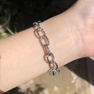 Stainless Steel Bracelet Large Chain silver gold "Ariel"