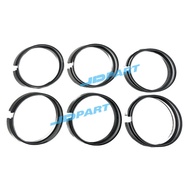 Piston Ring Compatible For Isuzu 6SD1 Engine Parts Stock Complete