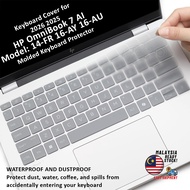Keyboard Cover for HP OmniBook 7 AI Model 14-FR 16-AY 16-AU 2025 2025 Model Keyboard Protector