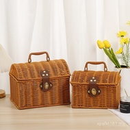 Box Box Photo Props Bamboo Basket Details Underwear Retro Wedding Storage Basket Basket Basket Ratta
