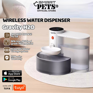 Smartpets Gravity H2O Automatic Water Dispenser with Large 3L Tank & Wireless Operation