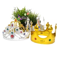 RATU Queen Party Crown Raja Queen King Crown/ Children's Party Accessories/