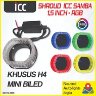 SHROUD MINI BILED H4 RGB Cover DMX Apps ICC OCP V1 V2 GS2