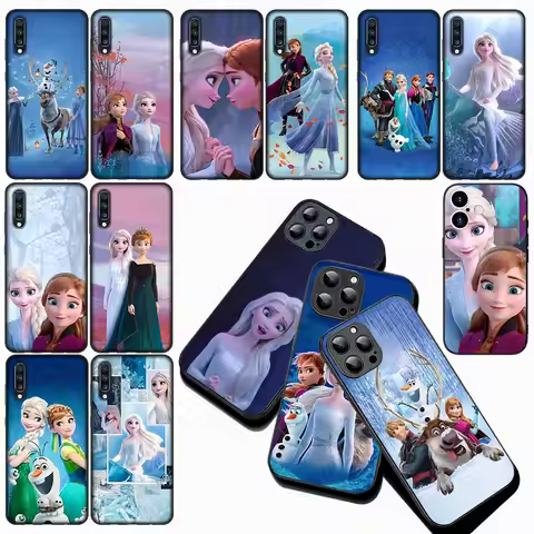 Elsa Annas F-Frozens Olafs Phone Cover Protective Case for Samsung Galaxy S25 Edge S24 S23 FE Plus U