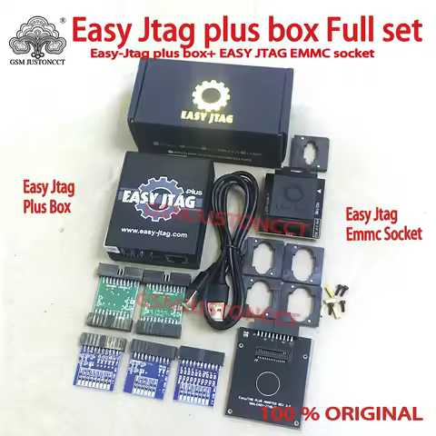 New Z3x Easy Jtag Plus Box + eMMC 6 in 1 Socket