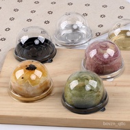 ST/🧃Thick Transparent Moon Cake Packaging Box Blister Box round Daifuku Egg Yolk Crisp Plastic Box Handmade Baking Pastr