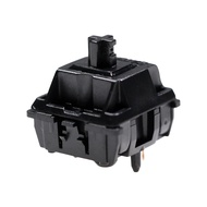 New 35Pcs Gateron Oil King Linear Switch 5Pin RGB 65G Mx POM Stem For Mechanical Keyboard 60M Black 