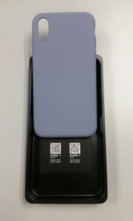 全新iPhone xs 薰衣草紫灰case（包保護貼）