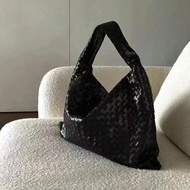 BV Bag hop Underarm Bag Kylie Same Style Old Money Style Representative Woven Fine Check Large bv Un