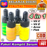 Tabita Glow Serum Wajah 4pcs Skincare Original Lengkap Komplit Serum Flex Glowing Acne