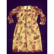 Prelove - Vintage seasons baju kurung retro design