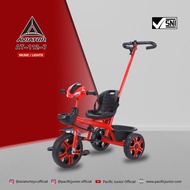 Sepeda Anak Roda 3 Tricycle Mainan Sepeda Anak Dorong Aviator AT 112-7 / Exotic ET 606-1-7 / PMB T-1
