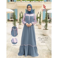 Gamis Premium CrepeWanita Seply Meyra 92 Muslim Fashion