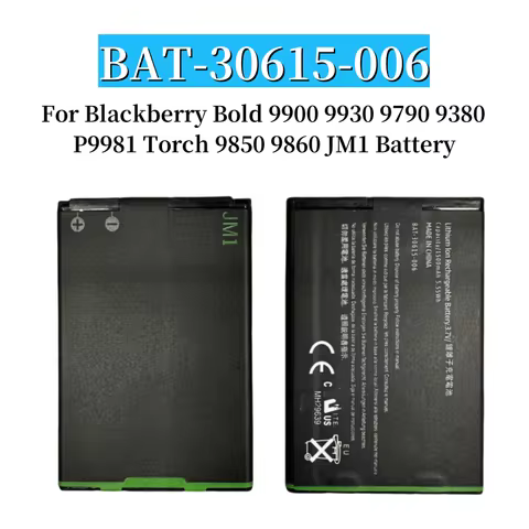 New Battery BAT-30615-006 For Blackberry Bold 9900 9930 9790 9380 P9981 Torch 9850 9860 JM1 Battery