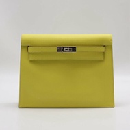 HERMES Kelly danse ll - 檸檬黃銀 Z