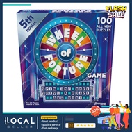 ❤SGseller❤ Pressman 5563-06 Wheel of Fortune Game: 5th Edition - Spin The Wheel, Solve A Puzzle, And