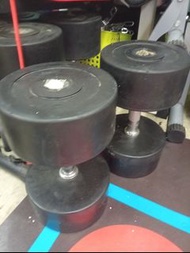全新清貨陳列品特重 訓練固定式啞鈴40kg 