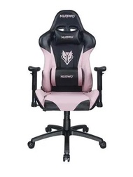 เก้าอี้เล่นเกม เก้าอี้เกมส์ ราคาถูก GAMING CHAIR NUBWO CASTER NBCH-007 พร้อมส่ง Black / Pink One