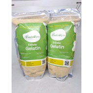 FOODMAKERS GELATIN POWDER REPACK 100GR - HALAL GELATIN POWDER