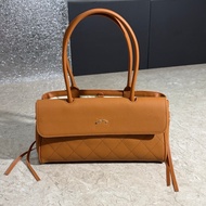 [Zivy Boutique] Imported High-Quality Togo Cowhide Handbag Shoulder Armpit Bag Simple Atmospheric Ve