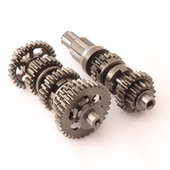 Halloween Motorcycle CG250 Engine Transmission Gear Box Main Counter Shaft 4+1 Reverse For Chinese C