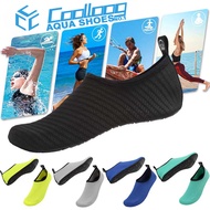 5 สี รองเท้าเดินชายหาด ดำน้ำ ว่ายน้ำและดำน้ำ กันลื่น เดินริมชายหาด กีฬาทางน้ำ ถุงเท้าดำน้ำ เล่นกระดานโต้คลื่น แห้งไว เบา