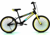 Sepeda BMX 20 Inch Ban Ban Tebal Besar Jari 2 Motor Bonus Jalu Frame Dinamik Rigid Fork Dengan Frame Super Tebal