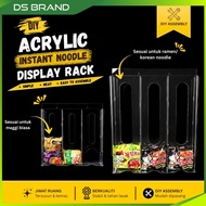 Rak Mee Korea Acrylic / Ramen Display Rack DS Brand M2