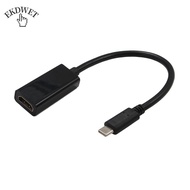 EKDWET Monitor TV 4K Type C to HDMI Cable Adapter Type-C to HDMI Converter