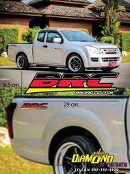 สติ๊กเกอร์สะท้อนแสง BRC Racing Clutch  เทอร์โบ สติ๊กเกอร์ซิ่ง สติ๊กเกอร์รถ สติ๊กเกอร์คำคม สติกเกอร์ติดรถ