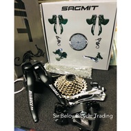 Sagmit Concept Alliance Upkit Groupset FD RD Shifter Cogs chain Road Bike STI