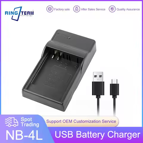NB-4L NB4L NB 4L Battery USB Charger for Canon IXUS 30 40 50 55 60 65 80 100 PowerShot SD1000 1100 L