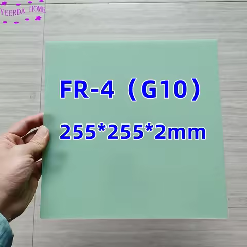 255mm Size 3D printer FR4 fiberglass sheet Water-green epoxy plate 3240 FR-4 epoxy resin board G10 g