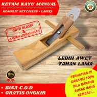 Ketam Kayu Manual / Ketam Tangan/ Ketam Kayu / Serut Kayu Manual /Alat Ketam Kayu Manual Komplit Set