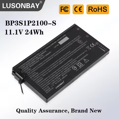 BP3S1P2100-S 24WH 2100mAh Replacement Battery For Getac V110 Rugged Notebook BP3S1P2100 441129000001