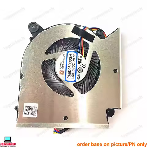 NEW laptop Fan cooler for MSI GL66 GF66 GF76 N477 MS-1583 CPU Fan original Lepustech