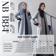 Sale Gamis Syar'I Nibras Nb B84 / Gamis Busui Nibras Terbaru / Dress