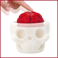 Keyboard Fidget Clicker Keyboard Fidget Mechanical Clicker Calm-Down Novelty Companion 3D Skull Brai