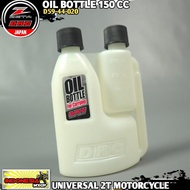 DRC OIL BOTTLE 2 STROKE - BOTOL TAKAR CAMPUR - OLI SAMPING SEPEDA MOTOR UNIVERSAL - BEBEK SPORT - F1