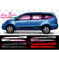 Livina Car STICKER CUTTING STICKER LIST NISSAN LIVINA Car