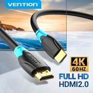 【COD】Vention HDMI Cable High Speed HDMI Male to Male 2.0 Cable Monitor Video Cable with 3D 4K 60Hz f