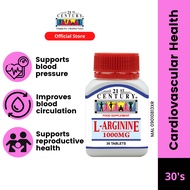 21st Century L-Arginine 1000mg - 30's