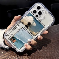 SOFTCASE SILICON CASING MELTING CLEAR SHOCKPROOF POLAROID FOR OPPO A98 A1K A3S A5S A12 A15 A16 A16K 
