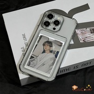 Transparent Card Cases For Redmi A5 A4 A3 Pro A2 A1 Plus Turbo 4 3 K70 Pro K70E K50 Ultra 5G 4G Back