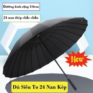 Ô Che Mưa Siêu To 24 Nan KAW Loại Tốt Kiểu Dáng Đẹp Ô dù cán dài 24 nan cỡ lớn siêu chắc chắn chống